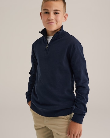 WE Fashion Pullover in Blau: Vorderseite
