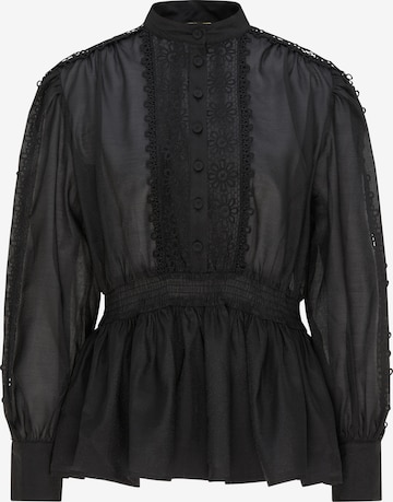 faina Blouse in Black: front