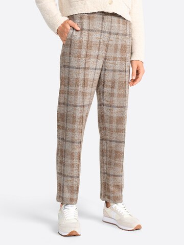 Regular Pantalon à pince Rich & Royal en beige : devant