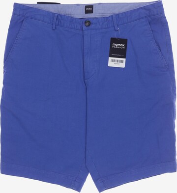 BOSS Black Shorts in 34 in Blue: front
