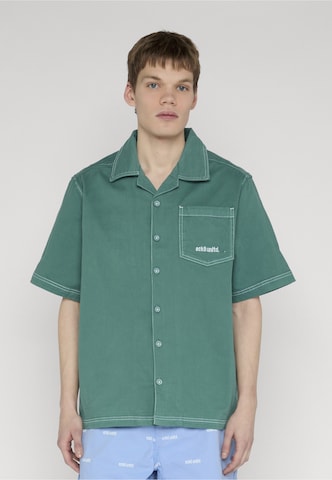 Fit confort Chemise 'Fabio' Ecko Unlimited en vert : devant