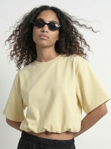 HYPEDROP Shirt 'BALLOON' in Beige: voorkant