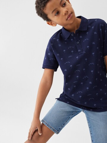 MANGO KIDS T-Shirt 'JAVIER' in Blau