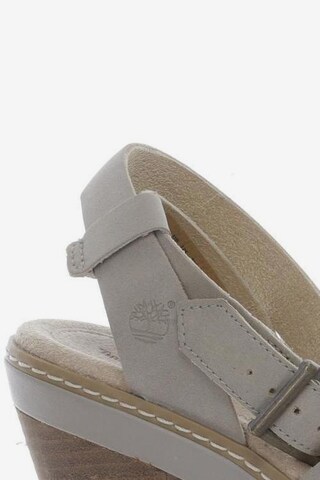 TIMBERLAND Sandals & High-Heeled Sandals in 37 in Grey