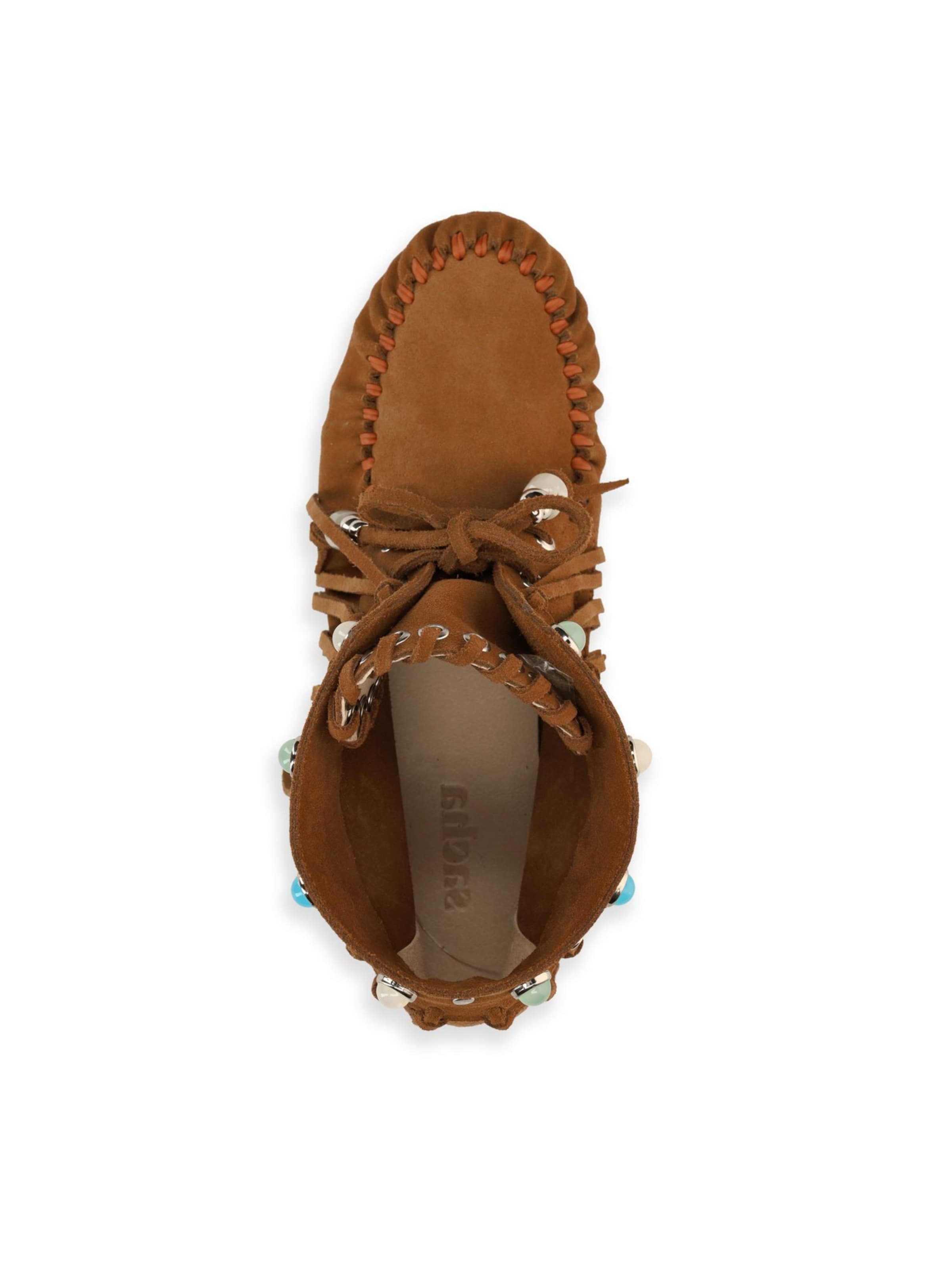 Chaussure à lacets SACHA en marron