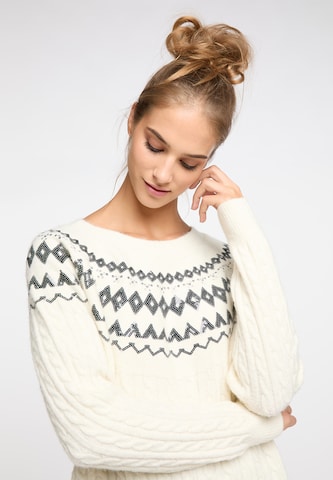 usha FESTIVAL Sweater in White