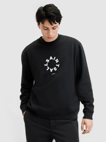 AllSaints Sweatshirt 'TIERRA' in Zwart: voorkant