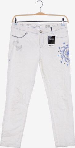 Desigual Jeans in 30 in White: front