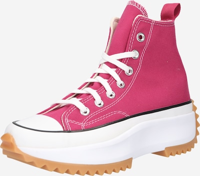 CONVERSE Baskets hautes 'RUN STAR HIKE' en fuchsia / blanc, Vue avec produit