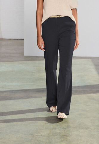 Next Boot cut Trousers with creases in Black