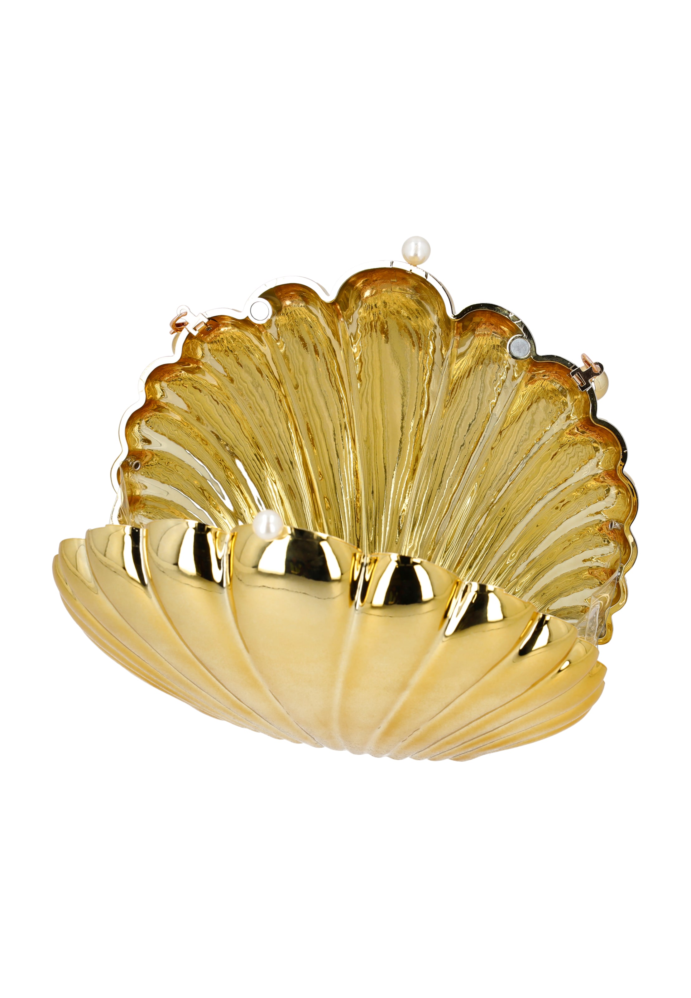 faina Clutch in Gold