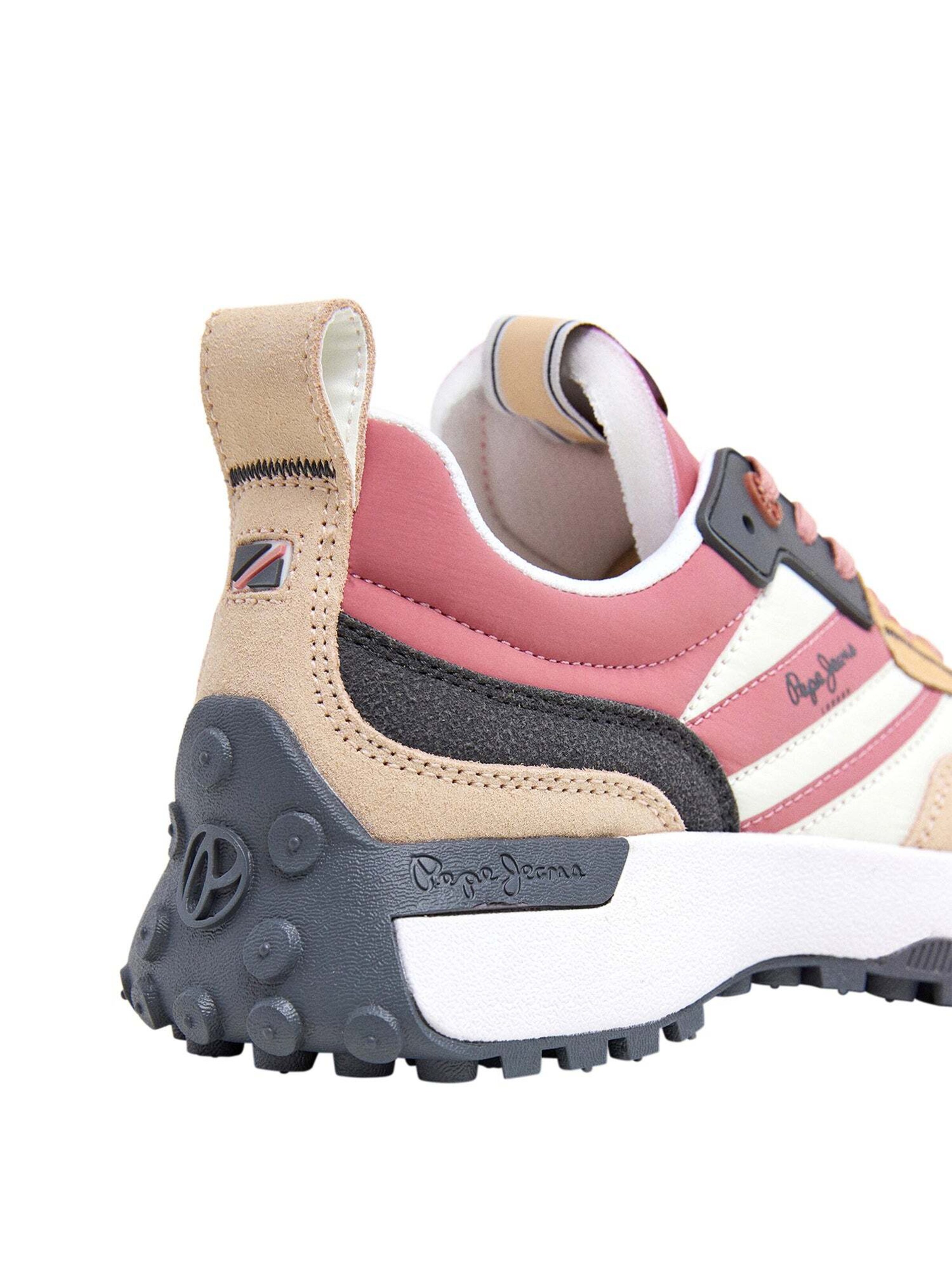 Sneaker bassa 'Lucky Mains' di Pepe Jeans in arancione