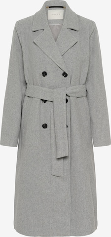 Manteau mi-saison 'Fanny' Kaffe en gris : devant