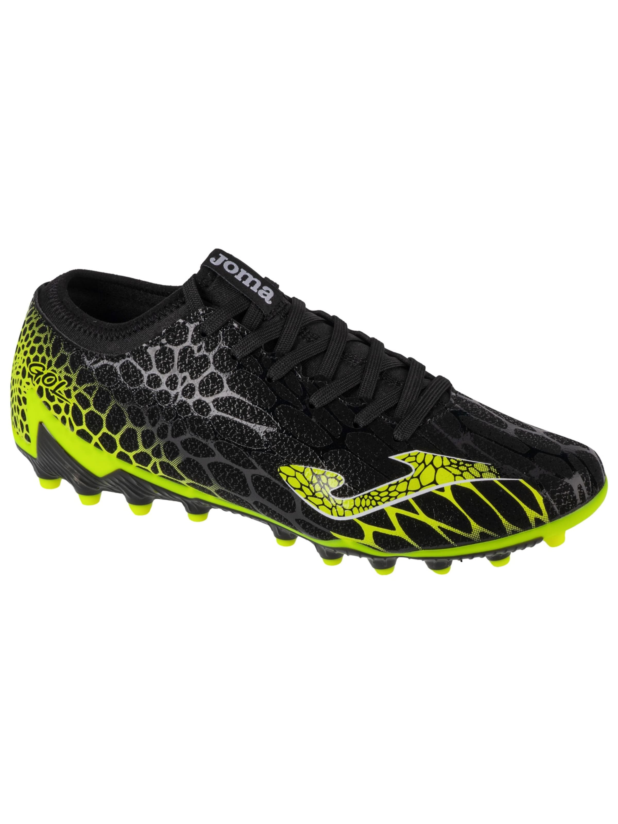 JOMA Soccer shoe 'Gol 24 GOLS AG' in Black: front