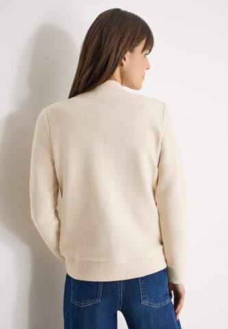 CECIL Sweatjacke in Beige