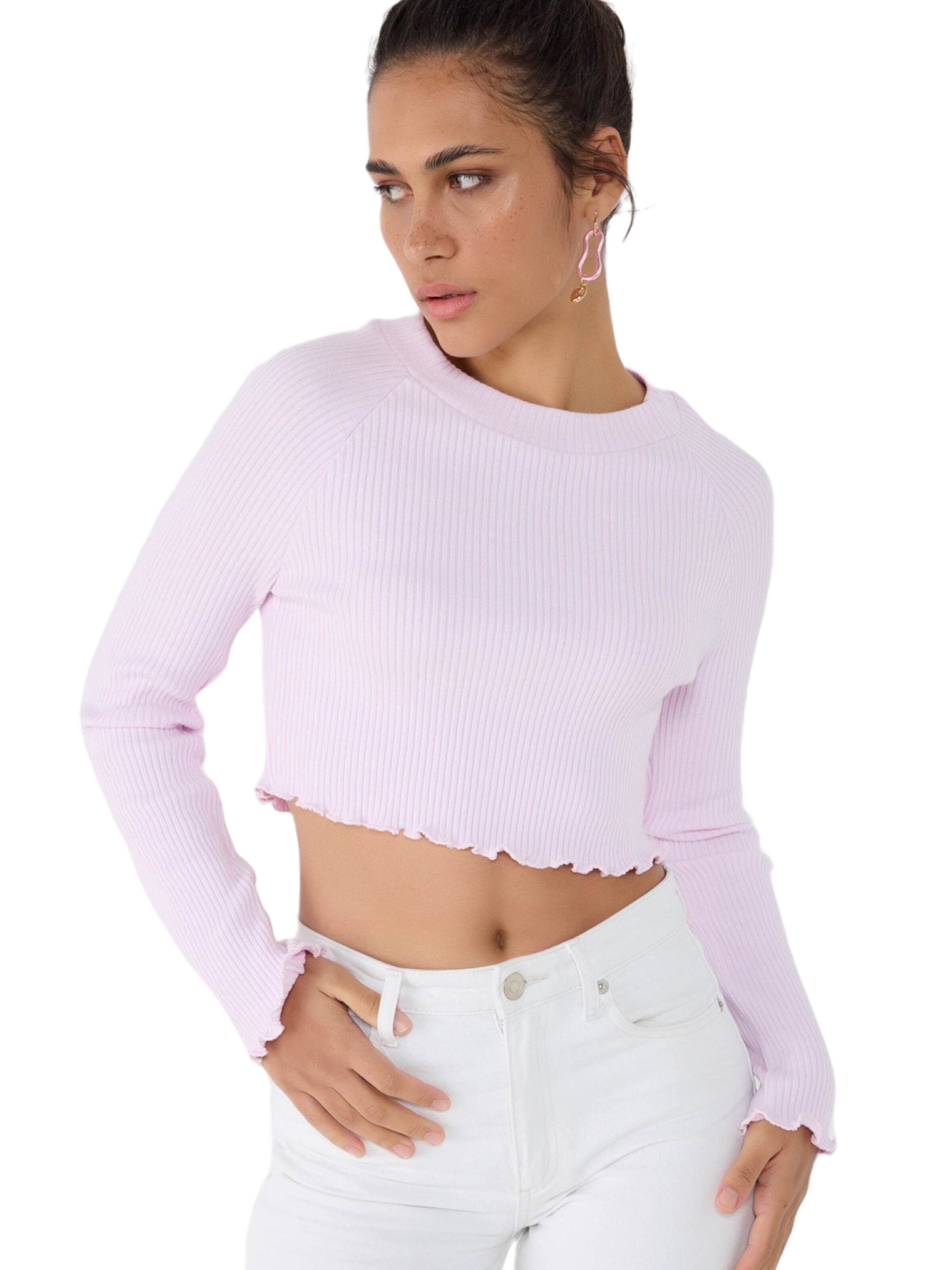 No Matter What Shirt in Purple: front