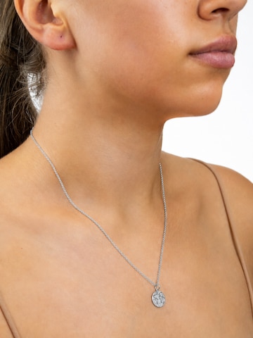 Fräulein Wunder - Colar 'Weltkugel - Sterling Silber' em prata: frente