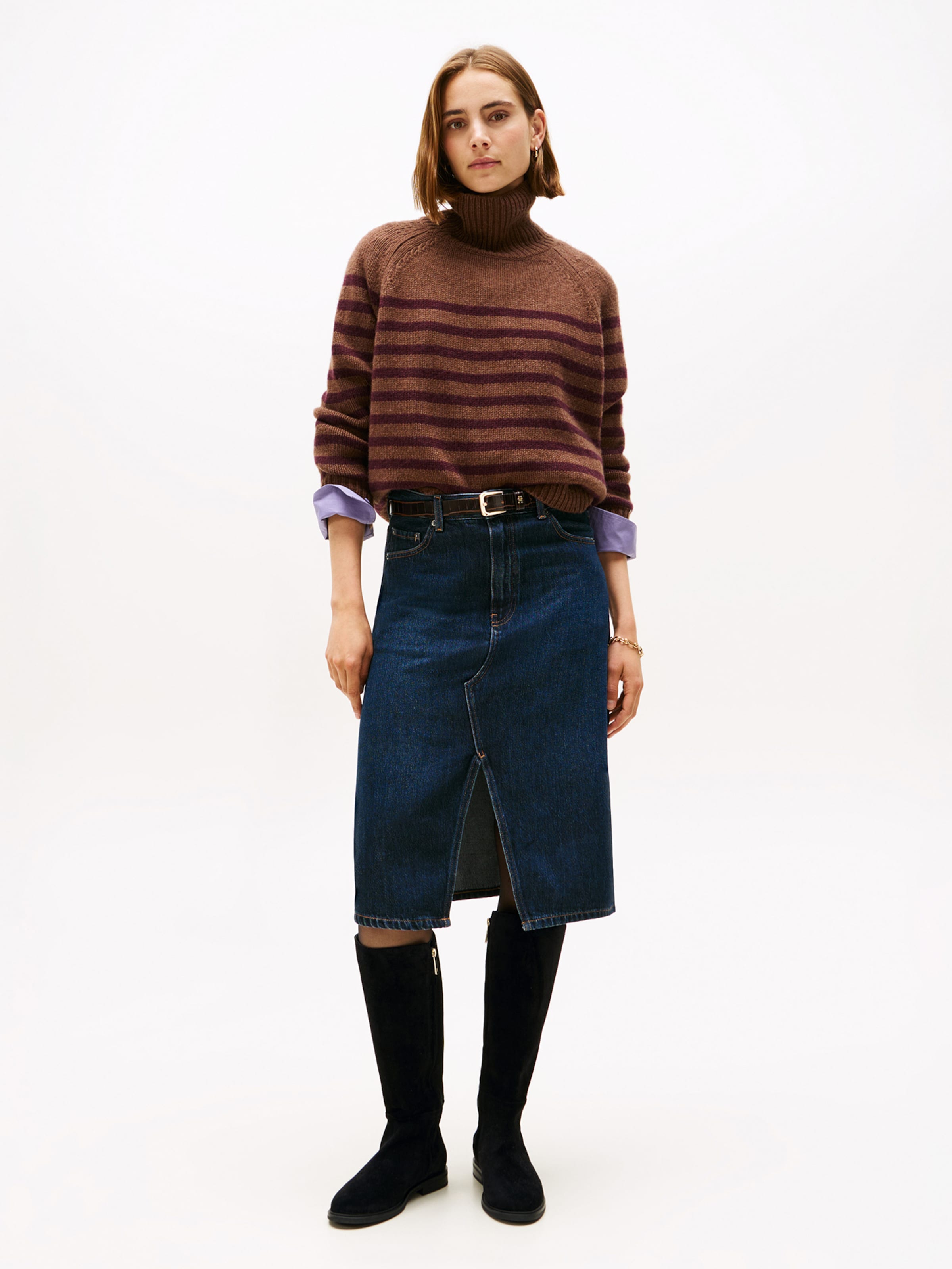 TOMMY HILFIGER Cizme pe Negru | ABOUT YOU