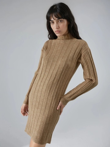 My fashion Knit dress 'Strickkleider' in Beige: front