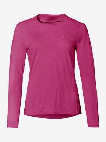 VAUDE Functioneel shirt 'Yaras' in Roze: voorkant