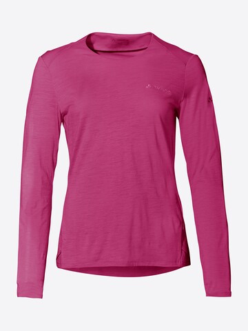 VAUDE Funktionsshirt 'Yaras' in Pink: predná strana