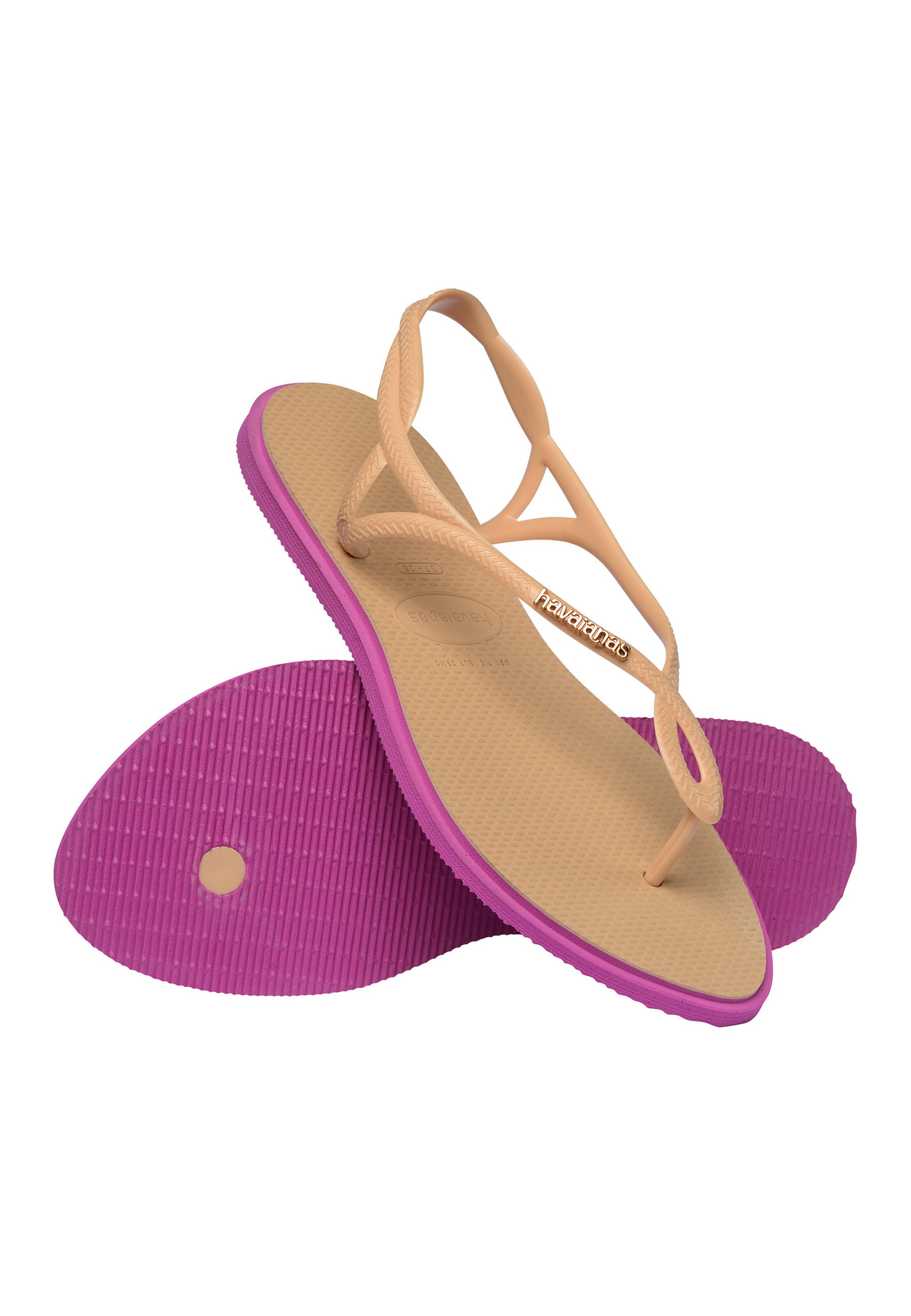 HAVAIANAS Ujjelválasztó-pántos szandál 'Luna Point' - arany