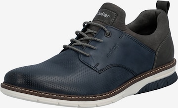 Rieker Buty sznurowane w kolorze niebieski: przód