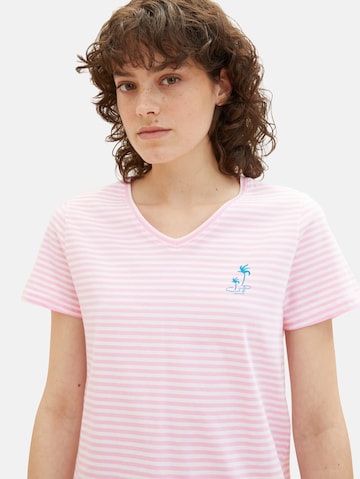 rozā TOM TAILOR T-Krekls