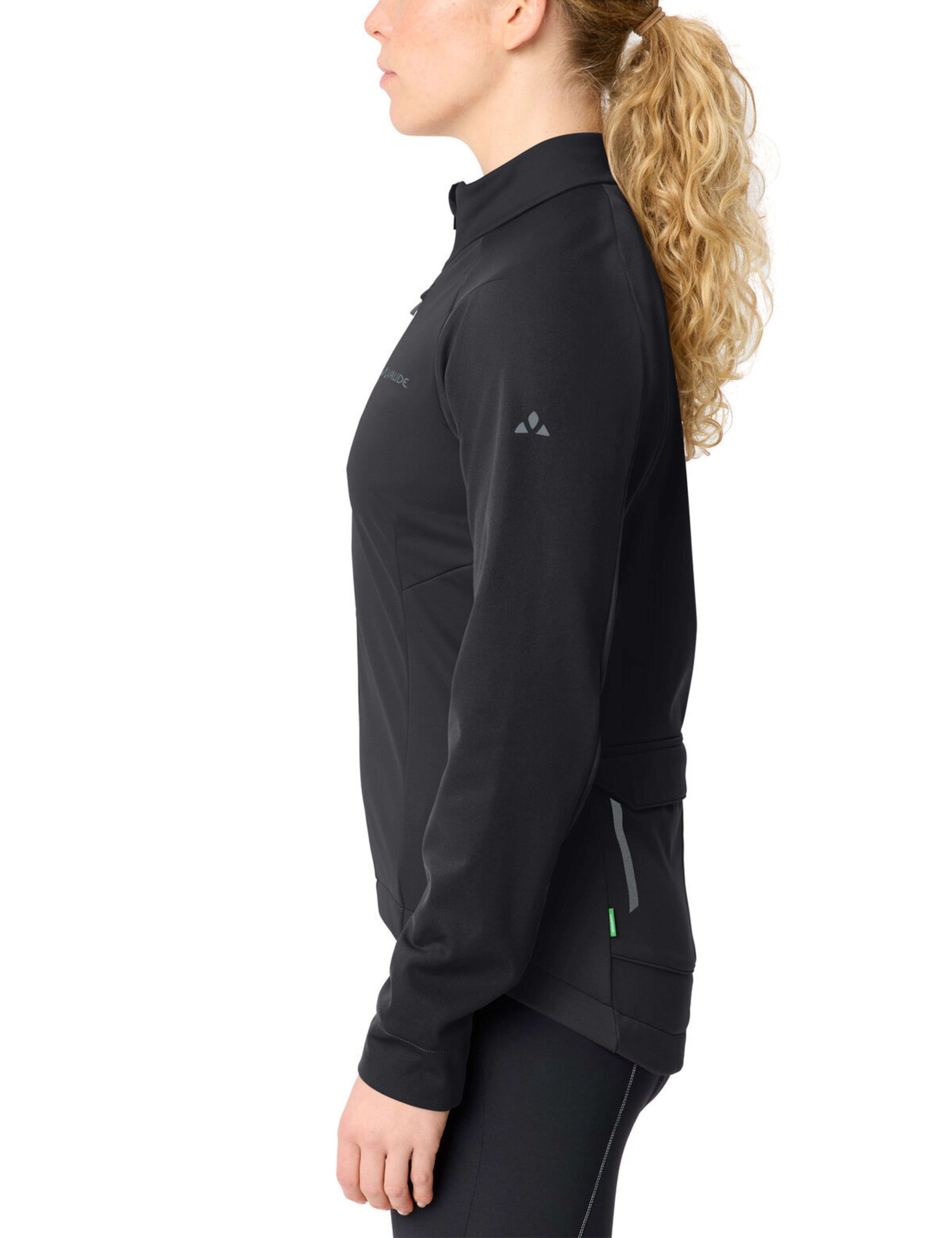 VAUDE Sports jacket 'Posta II' in Black