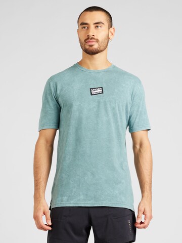 UNDER ARMOURTehnička sportska majica 'Elevated' - siva boja: prednji dio