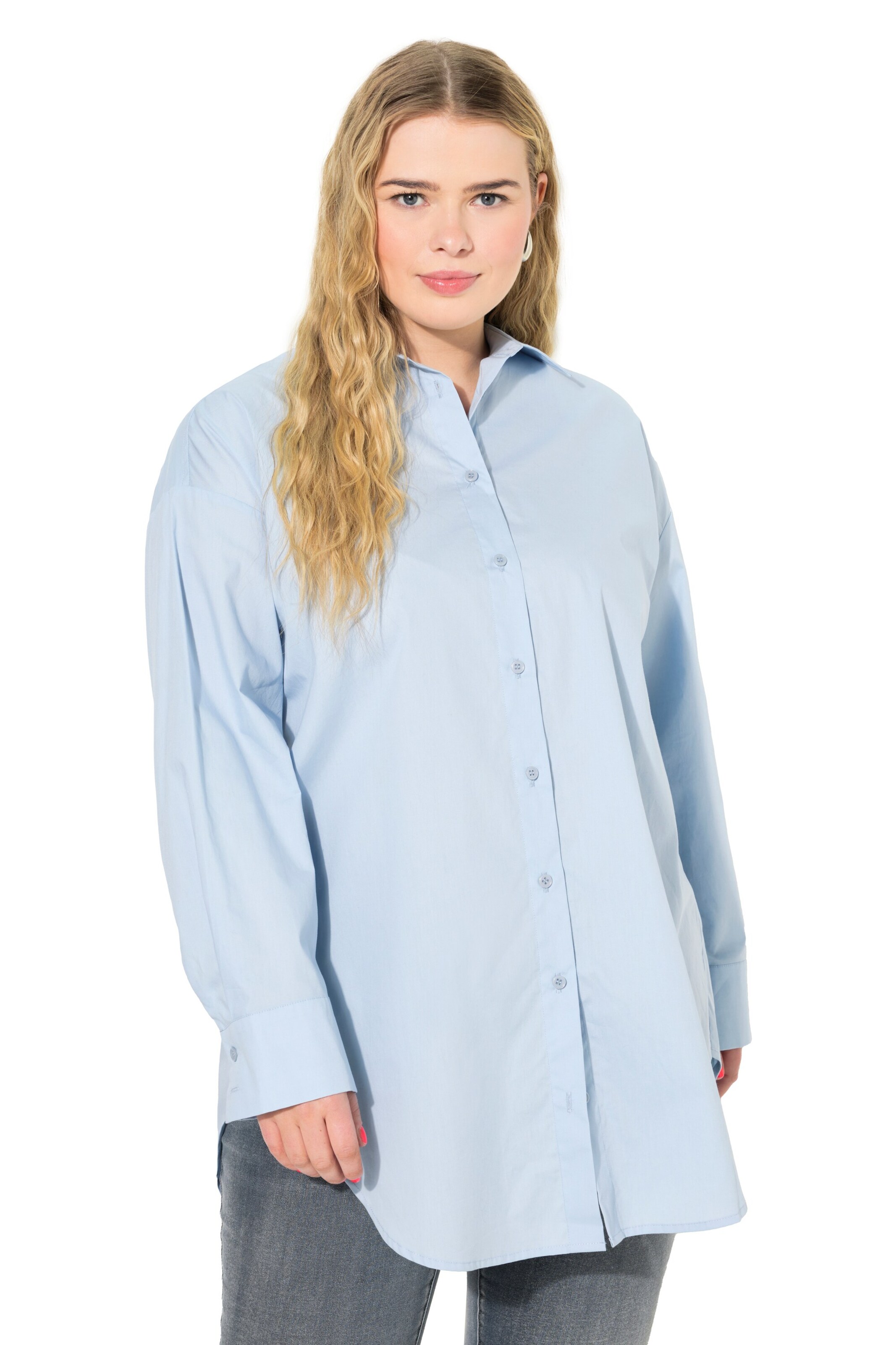 Studio Untold Bluse in Blau: Vorderseite