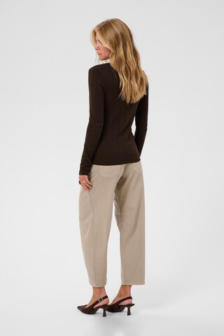 Cream Sweter 'Peloa' w kolorze brązowy