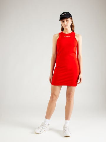 Tommy Jeans Φόρεμα 'LALA' σε κόκκινο: μπροστά