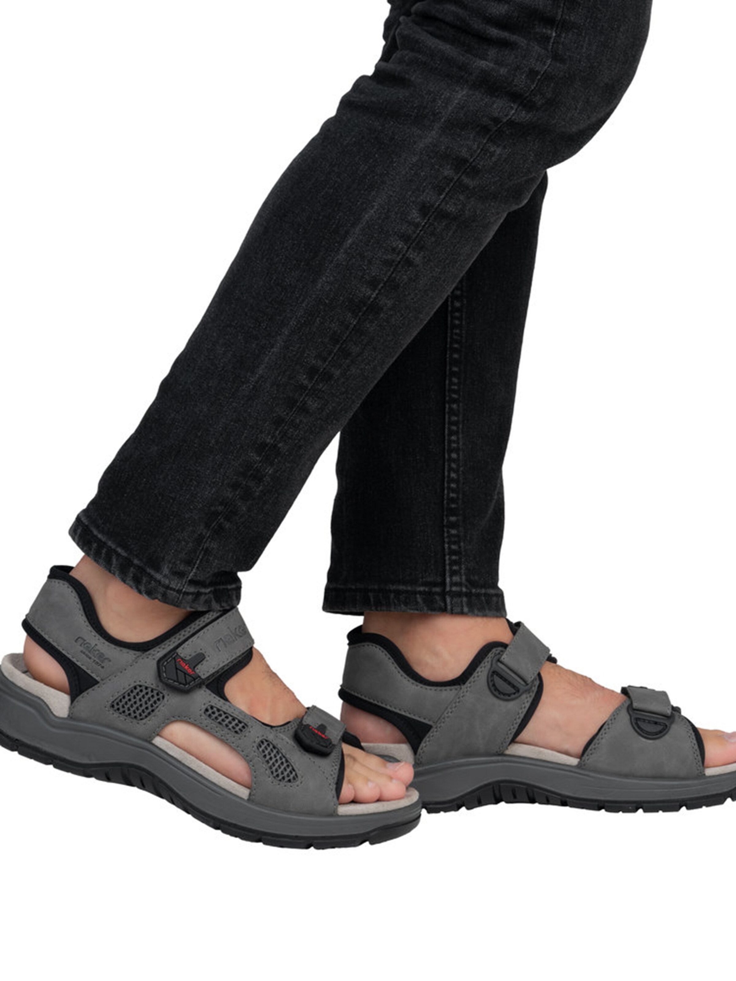 pilka Rieker Sportinio tipo sandalai