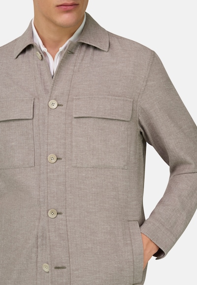 Boggi Milano Tussenjas in de kleur Taupe, Productweergave