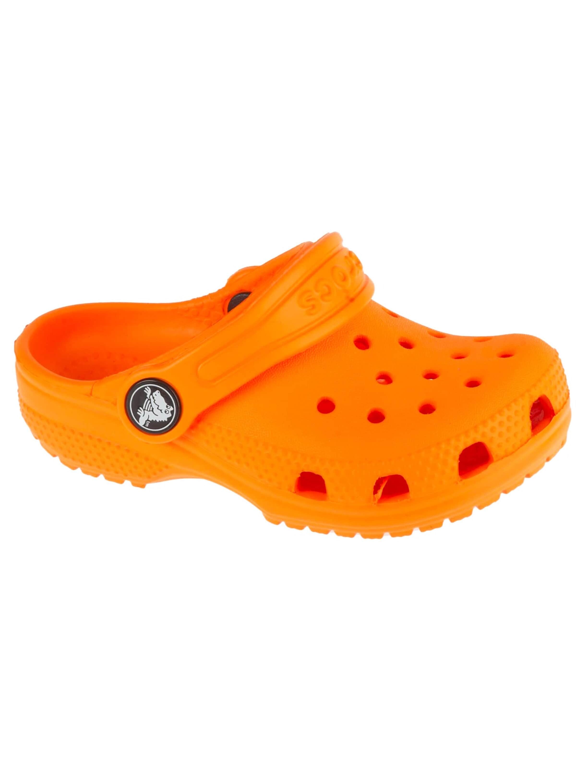 Crocs Sandale 'Crocs Classic Clog Kids T'‌‌‌‌ in Orange: Vorderseite