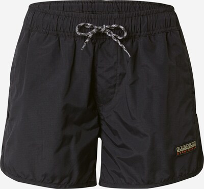 NAPAPIJRI Shorts  'BOYD' in khaki / orange / schwarz, Produktansicht