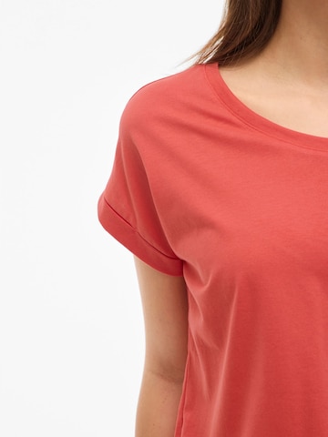 VILA Shirt 'VIDreamers' in Red