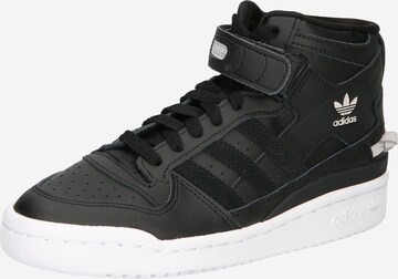 ADIDAS ORIGINALS Sneakers hoog 'Forum' in Zwart: voorkant