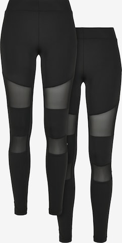 Urban Classics Leggings in Black: front