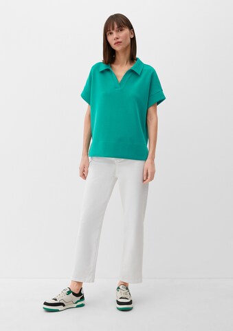 Sweat-shirt s.Oliver en vert