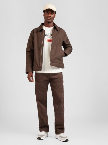 Veste mi-saison 'JORBUSHWICK' JACK & JONES en marron