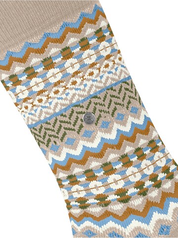 BURLINGTON Socken 'Fair Isle'‌‌‌‌‌ in Braun