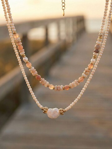 Nemomatheo Necklace in Beige