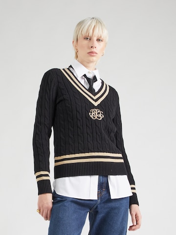 Lauren Ralph Lauren Sweater in Black: front