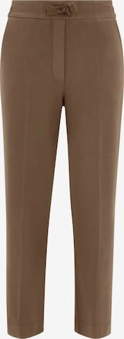 DEHA Regular Pants in Brown: front