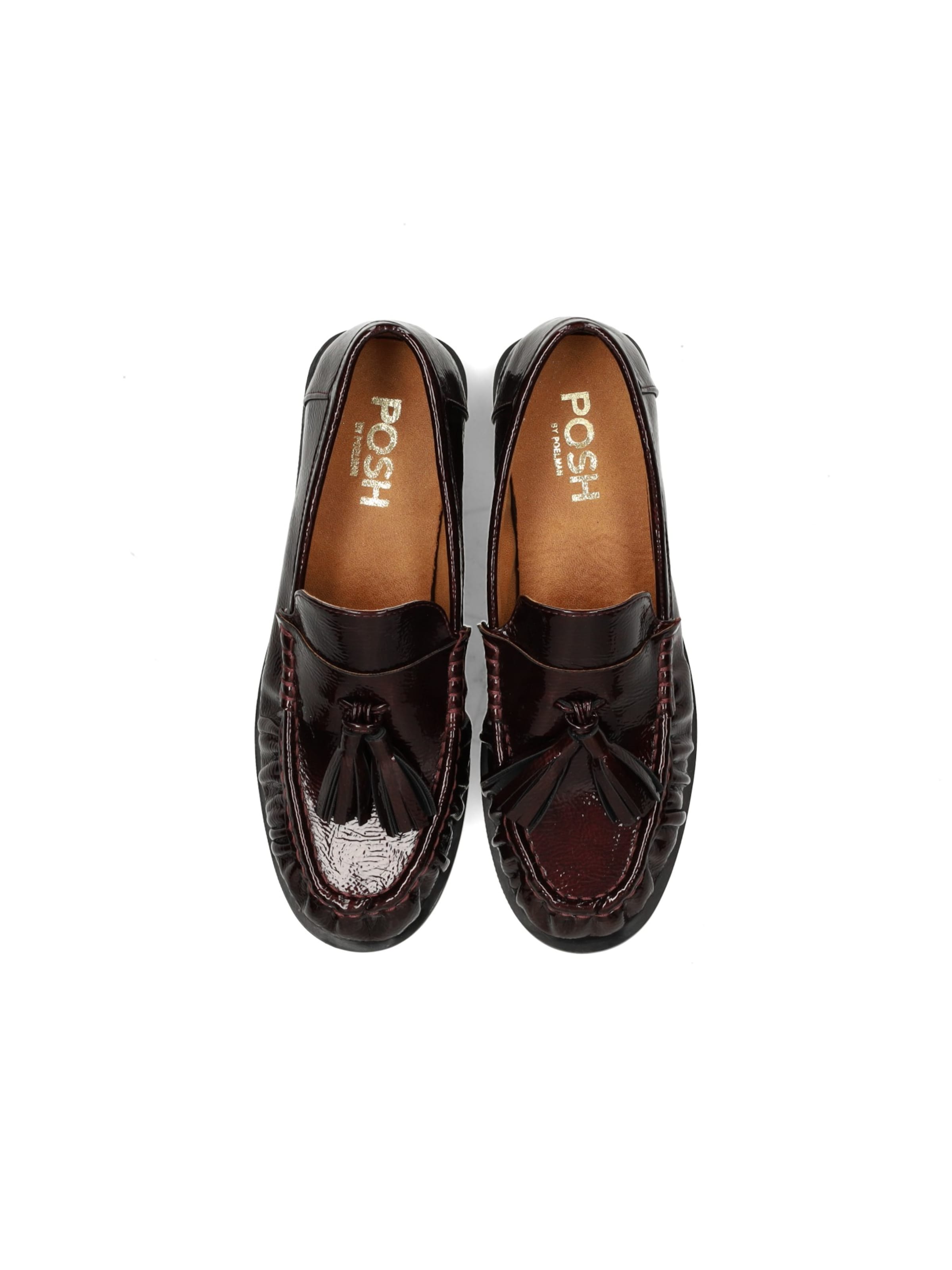 Mocassin 'RHODE' POSH by Poelman en noir