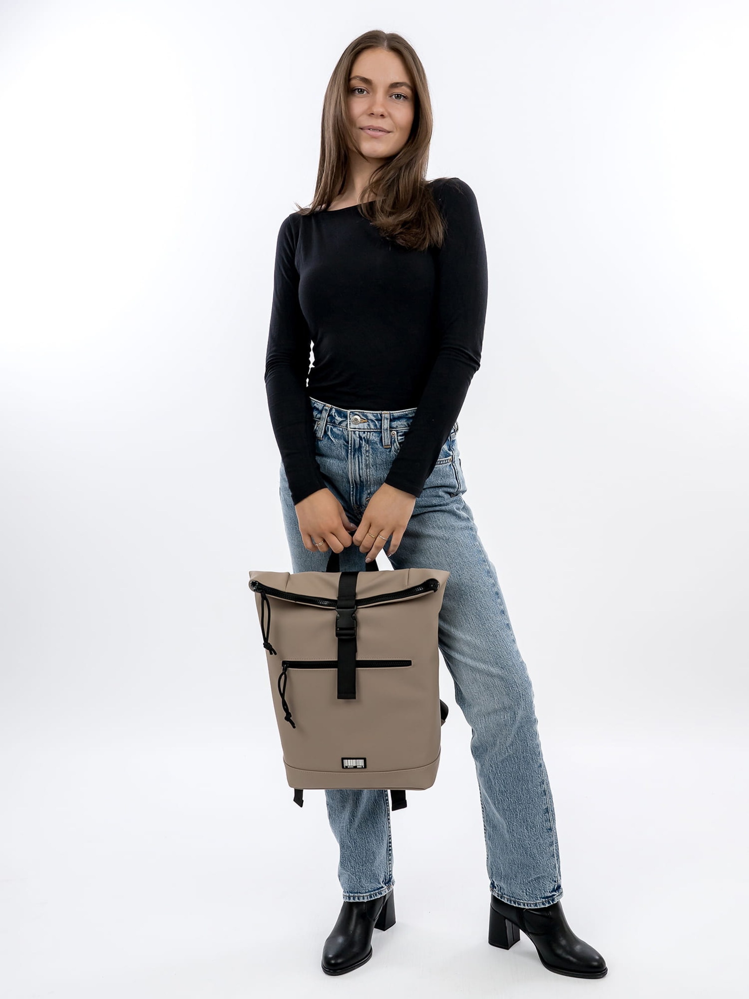 Emily & Noah Backpack 'Kairo ' in Grey: front