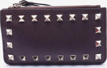 VALENTINO Small Leather Goods in One size in Purple: front