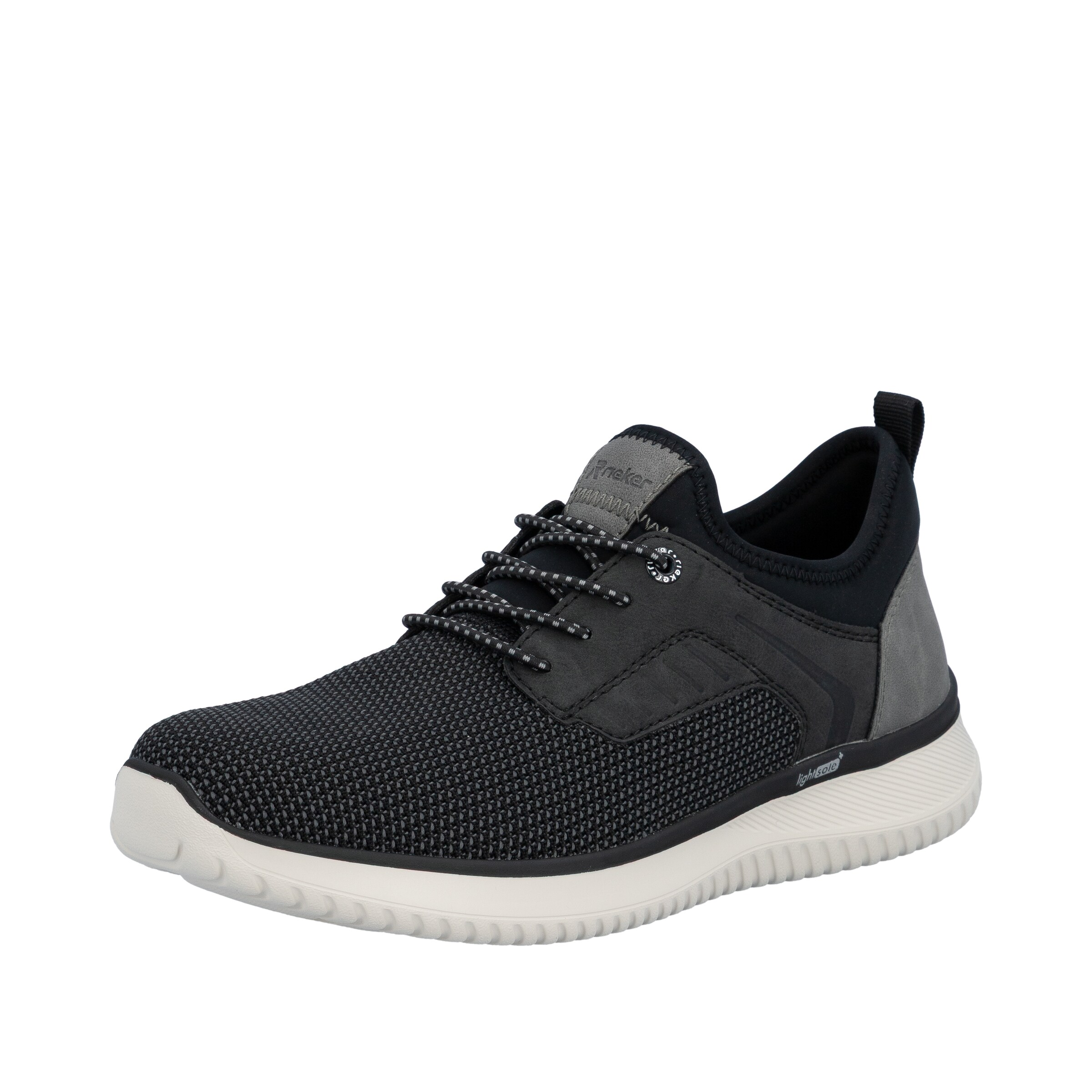 Rieker Slip-Ons in Black: front